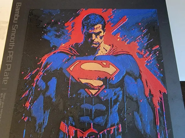 Superman HueForge Fanart