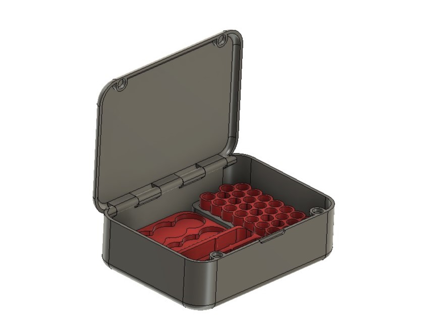 Miniatura 2 do modelo 3D bit holder box