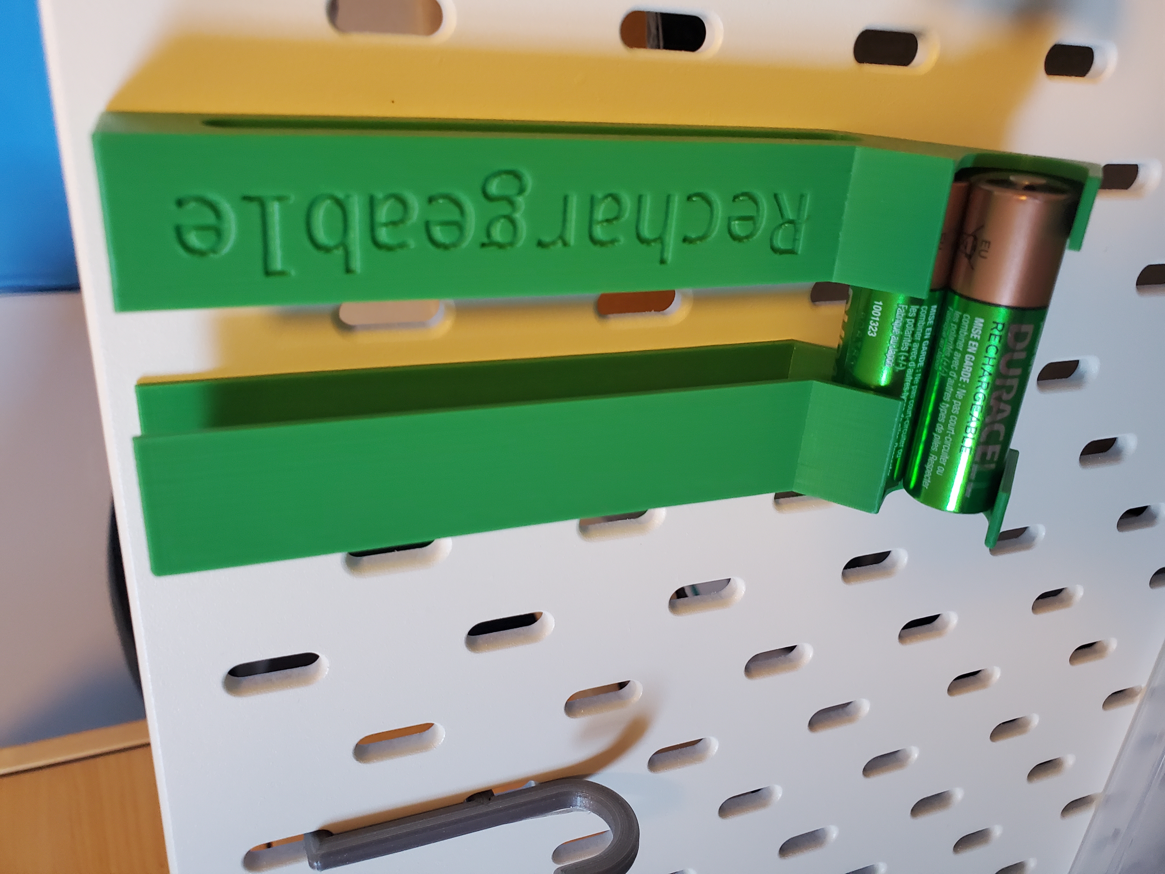 Rechargeable Batteryholder AA for IKEA SKADIS