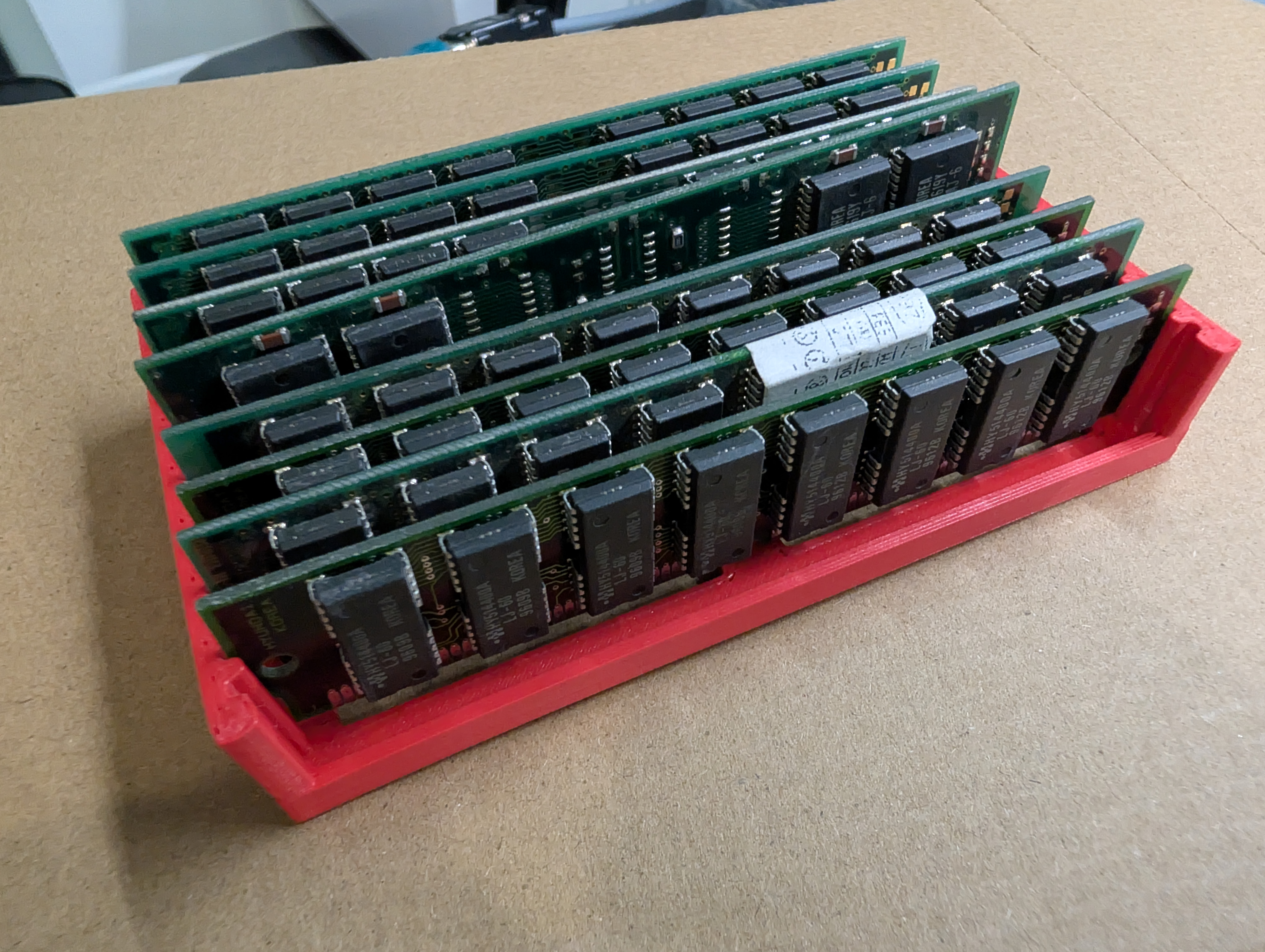 EDO RAM Storage Trays