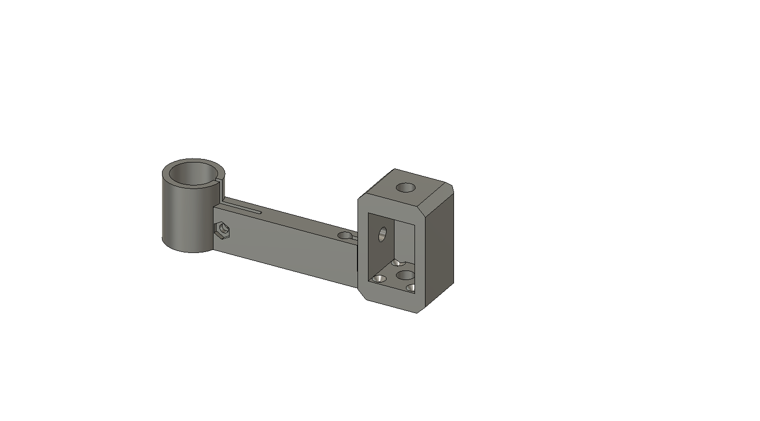 Antene holder - for vertical polarization opened dipol (cca 200-1000MHz)