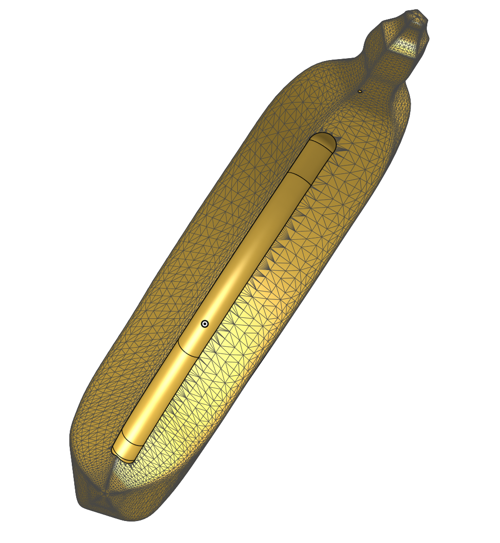 Banana Incense Holder