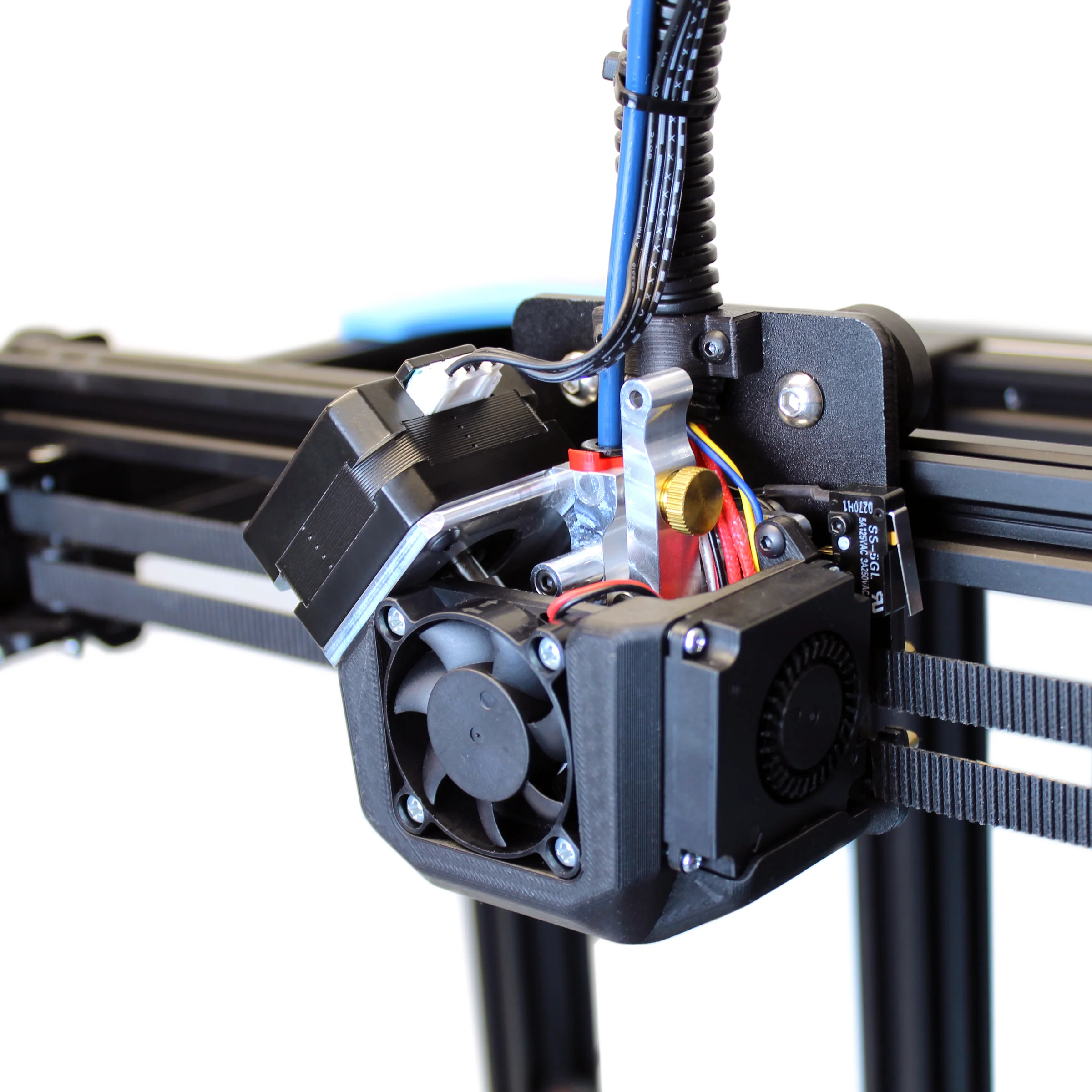 M3205 Ender 6 [micro Swiss Ng Extruder] Fan Shroud By Microswiss Support Download Free Stl