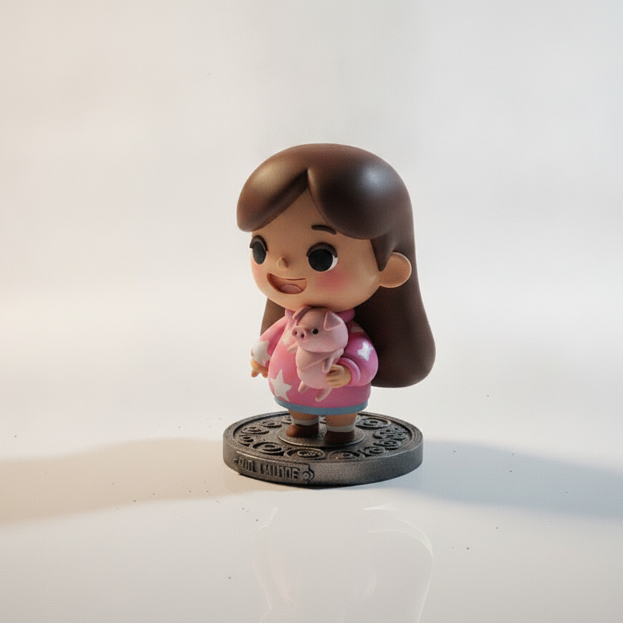 Gravity Falls Mabel Figurine 3D Printable