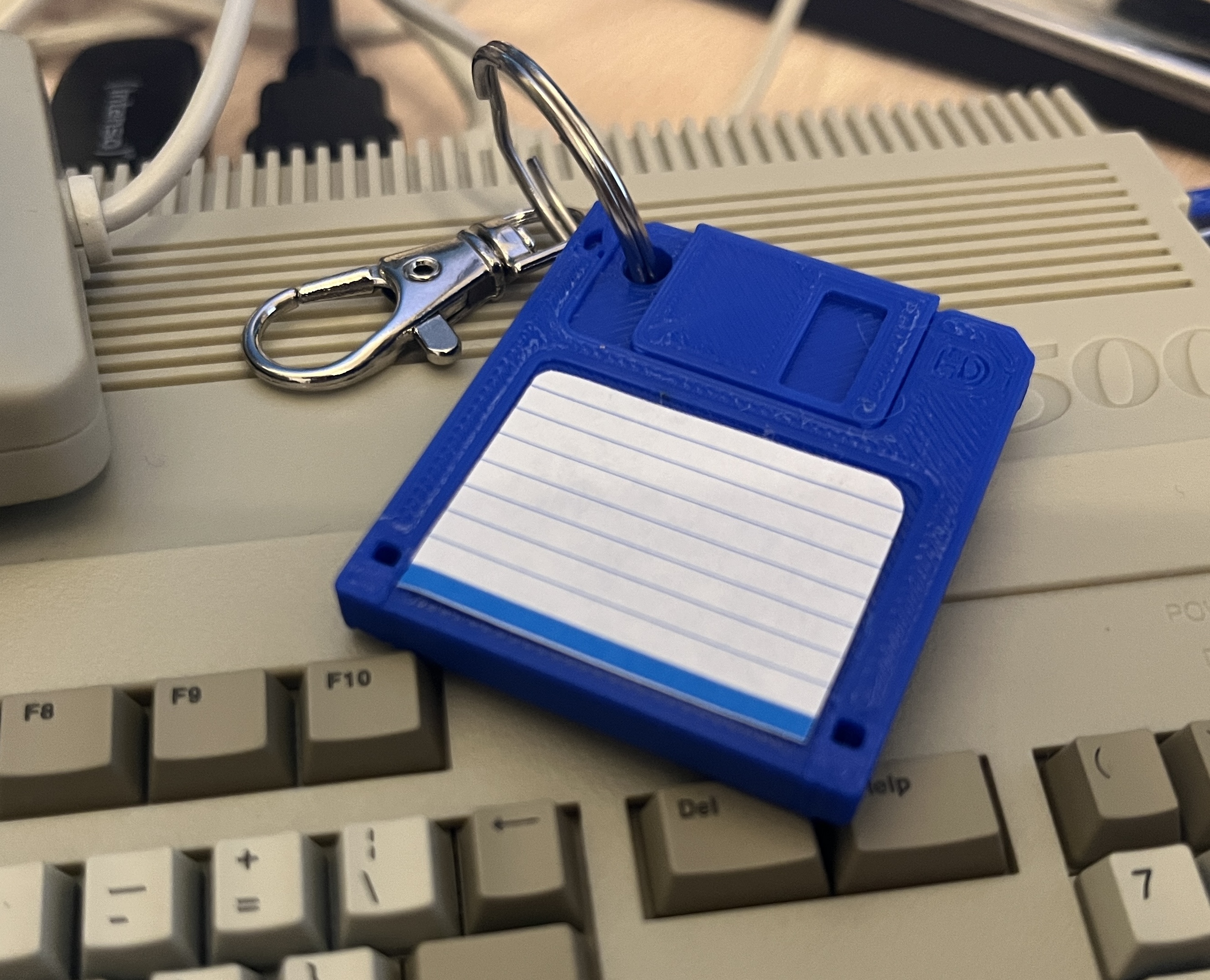 3,5" Floppy Disk Keychain par Cyber_Dyne Téléchargez gratuitement un