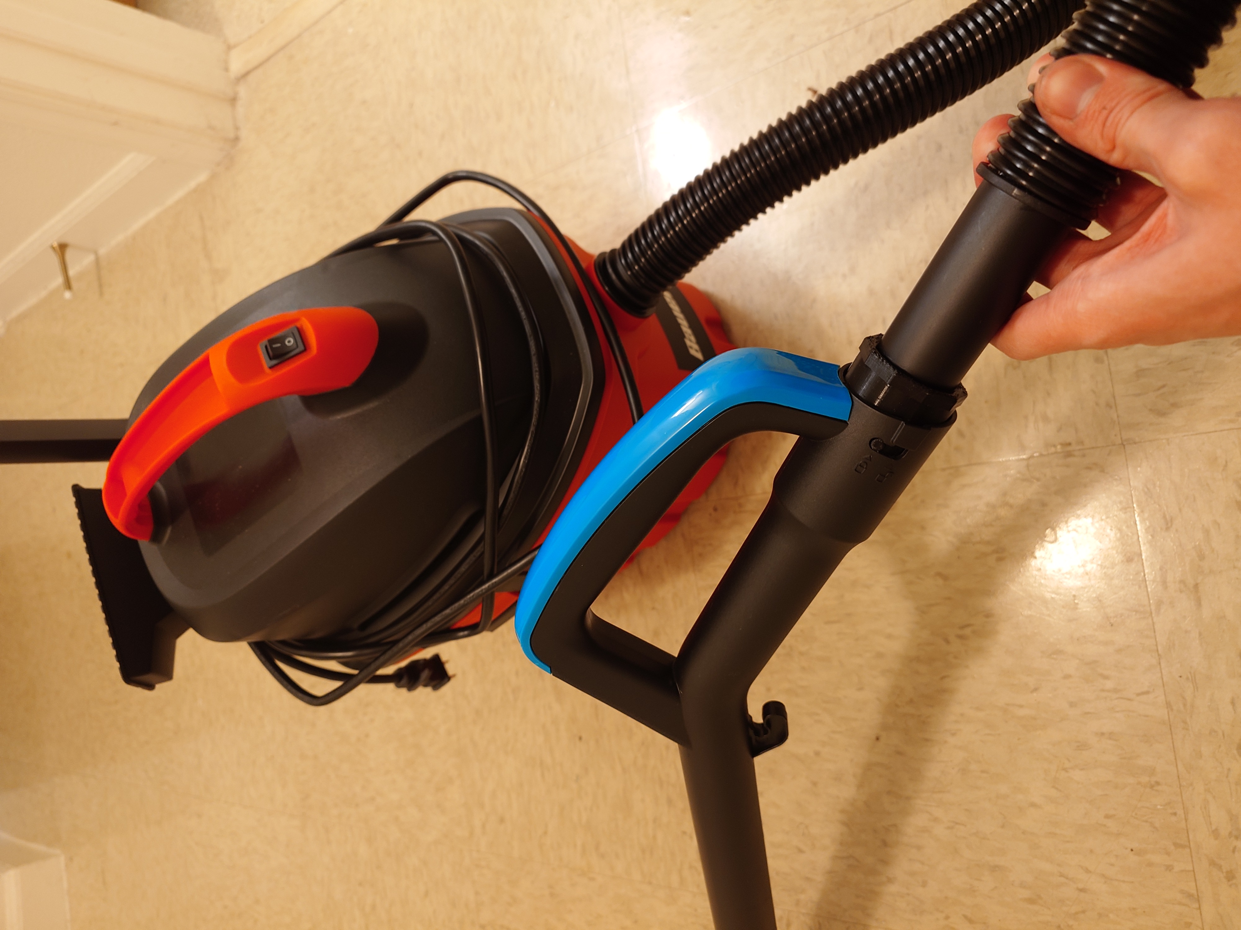 Bauer ShopVac to Bissell Handle Adapter by RNvK Download free STL