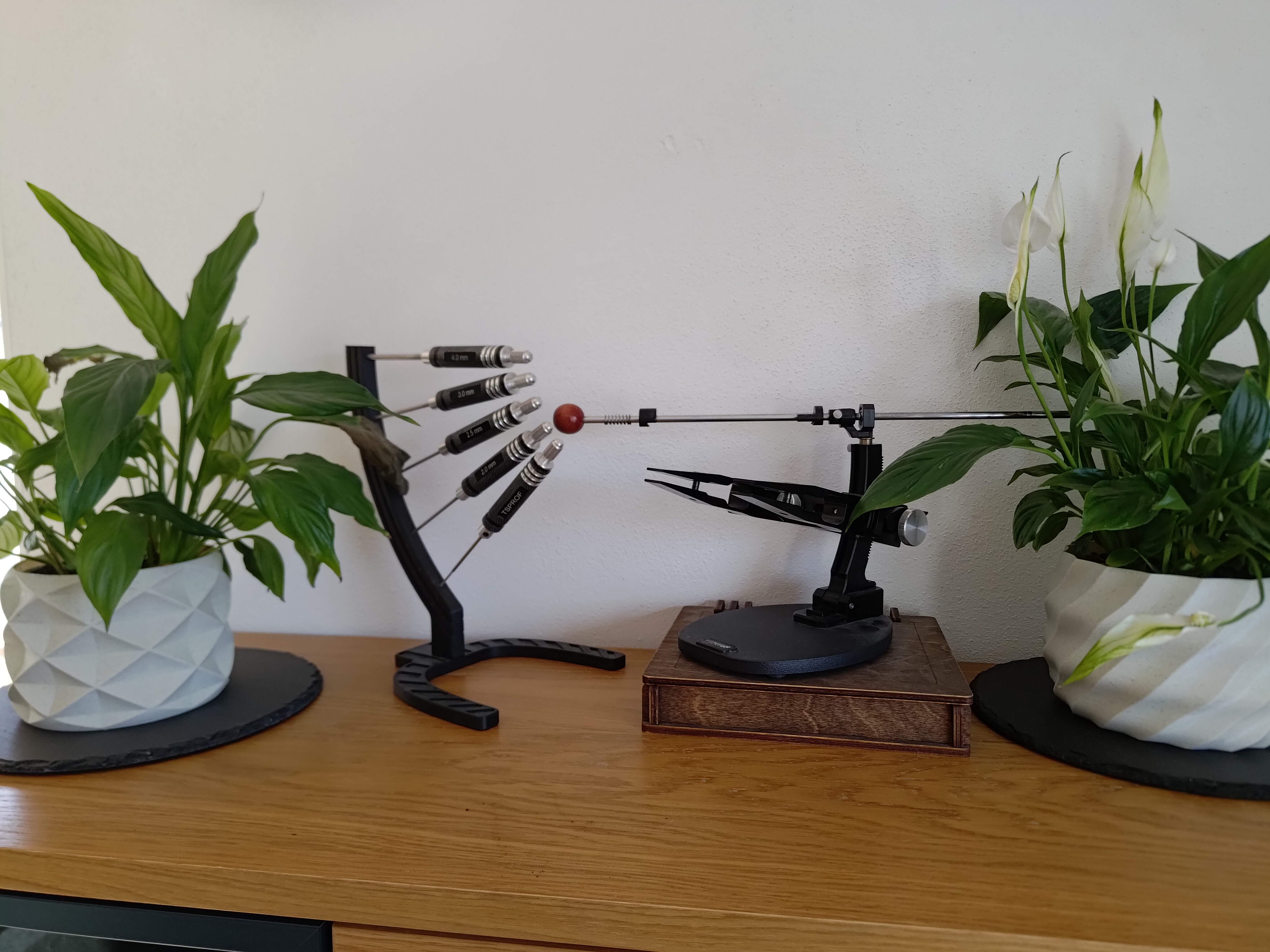 Miniatura 2 do modelo 3D Hex key display stand