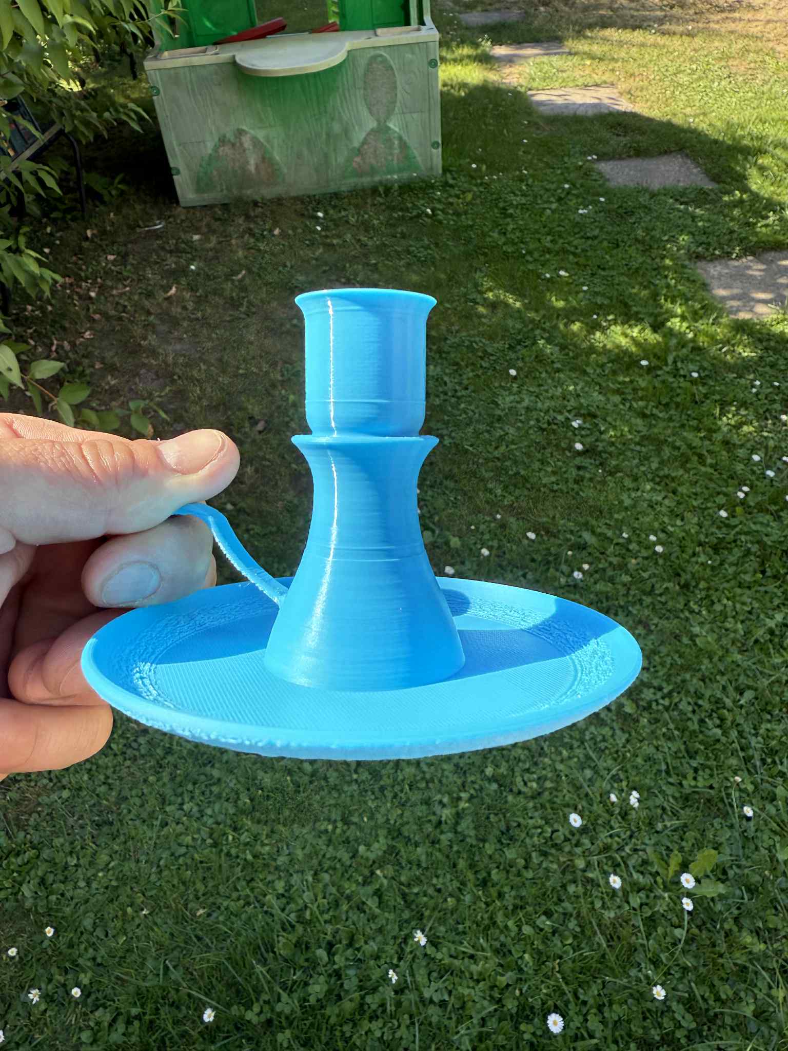 Candle holder for candle and manipulation