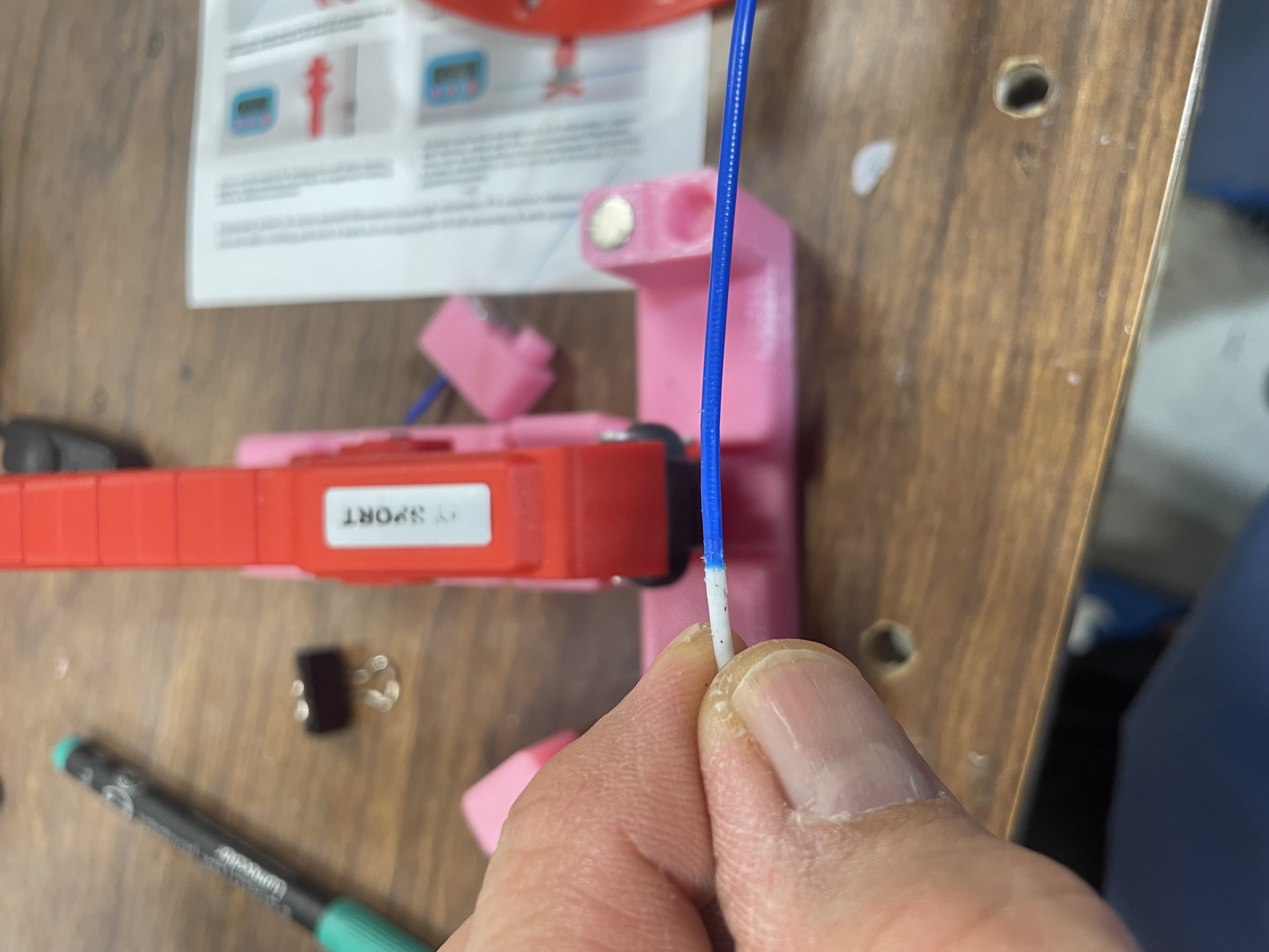 Stand for Vit Sport filament connector (splicer)