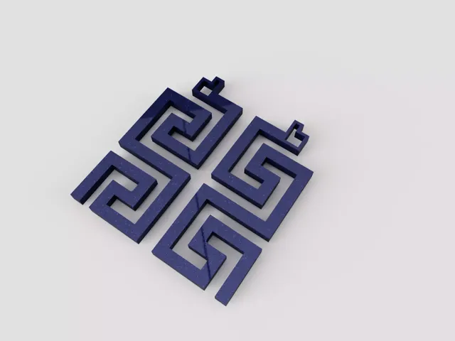 Pendientes Griegos
