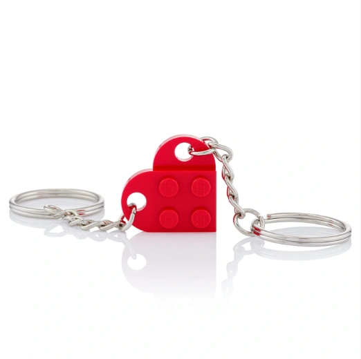 Lego heart keyring by Scott-3d, Download free STL model