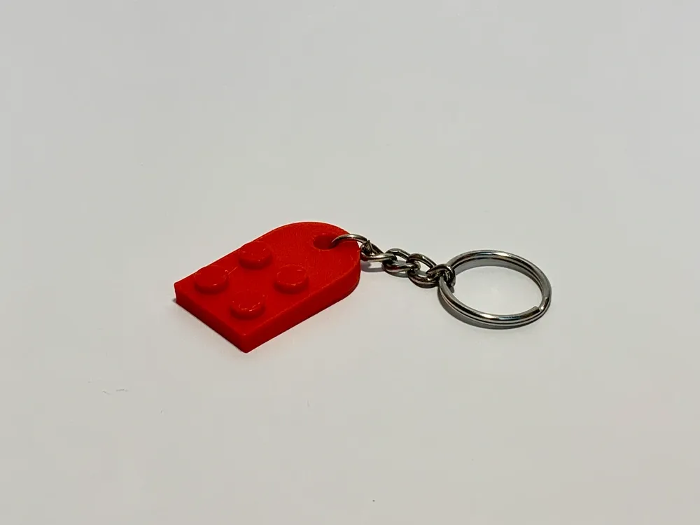 Lego heart keyring by Scott-3d, Download free STL model