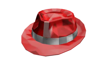 Red Sparkletime Fedora by John Smith | Download free STL model ...
