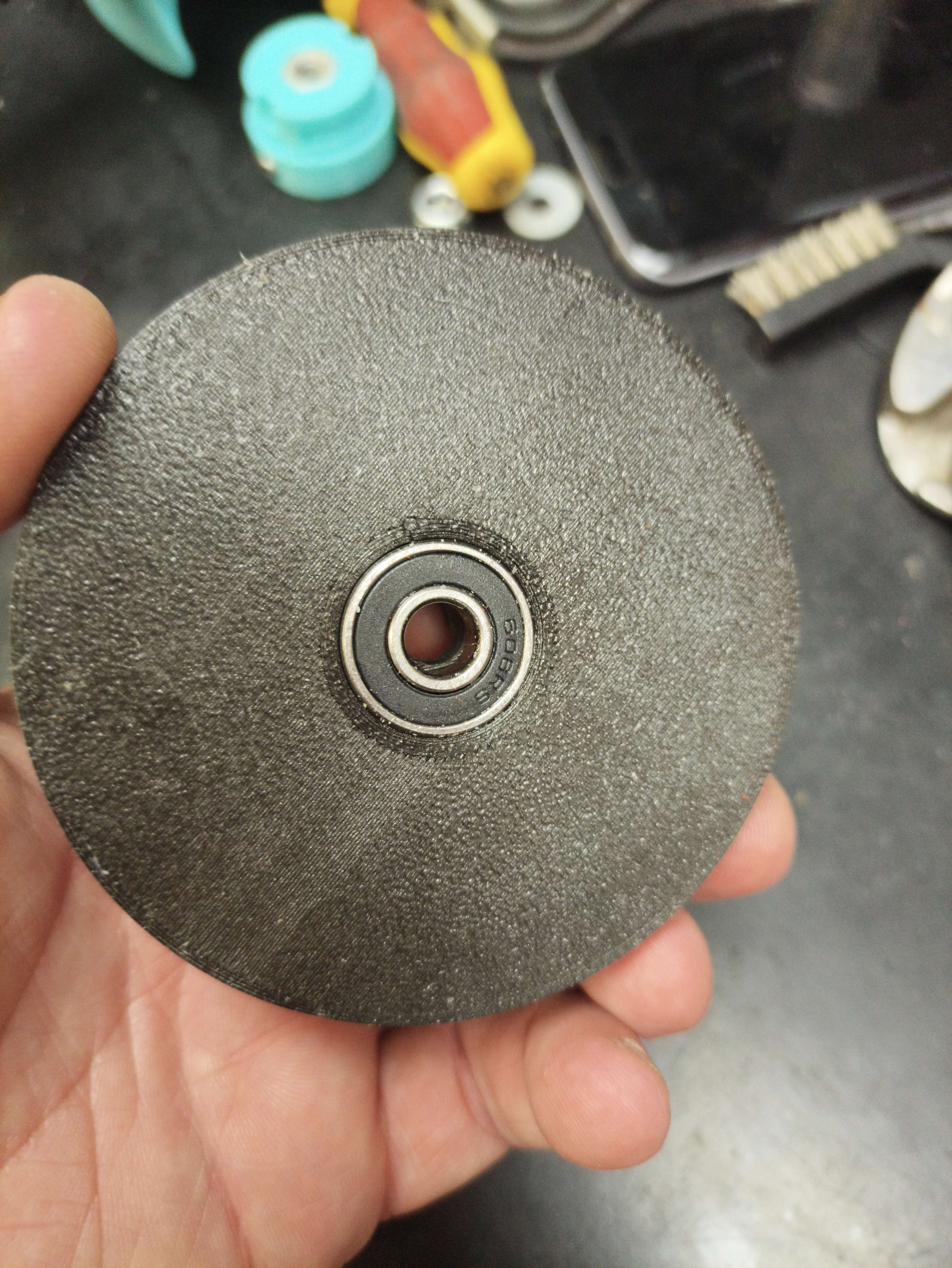 SV06 / SV06 Plus Spool rewinder and Mount , printed or metal coil spring — thumbnail 3