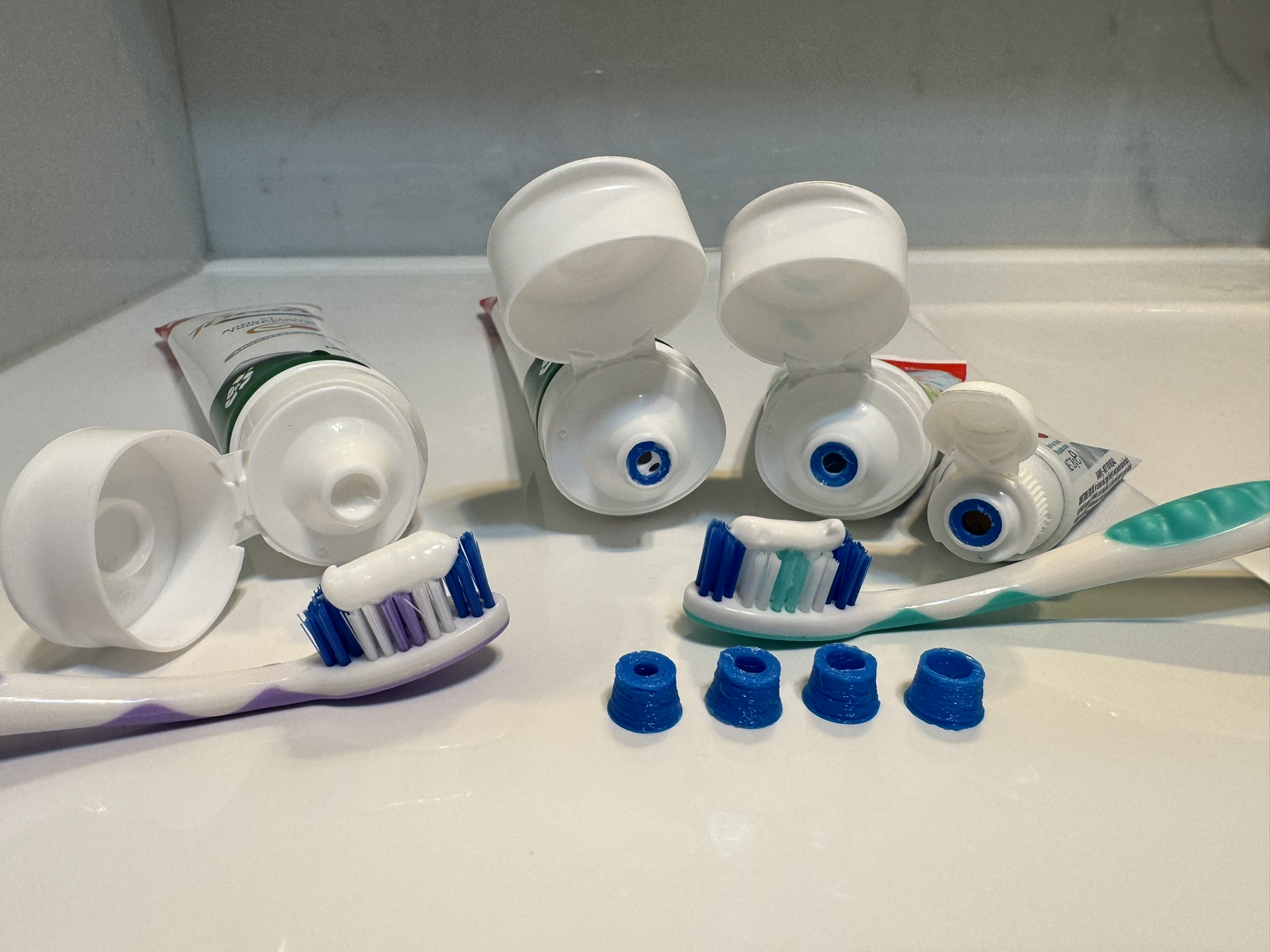 Colgate Toothpaste Nozzle Reducer by Max Download free STL model