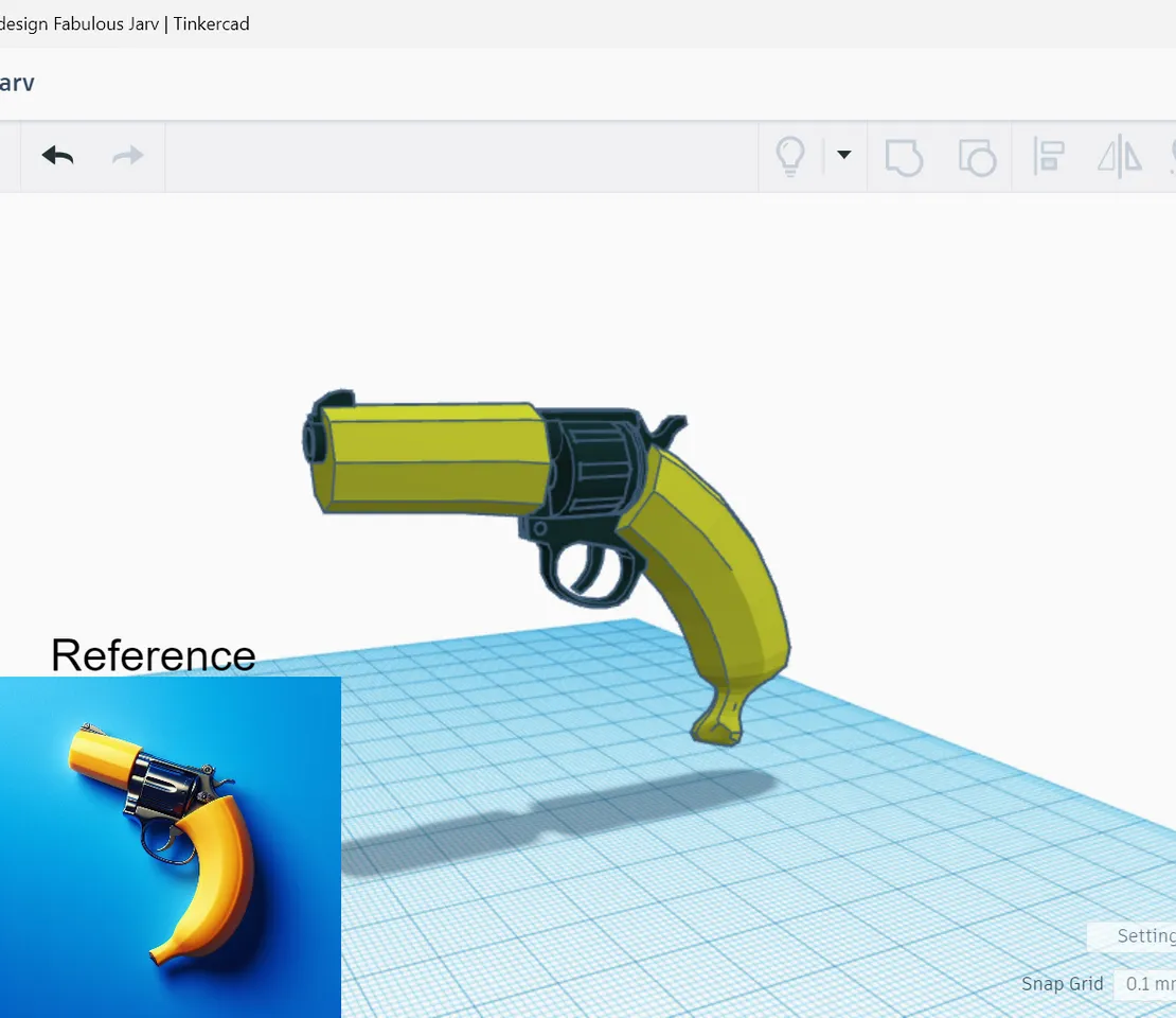 Banana revolver by Houston (the tech idiot) | Download free STL model |  Printables.com