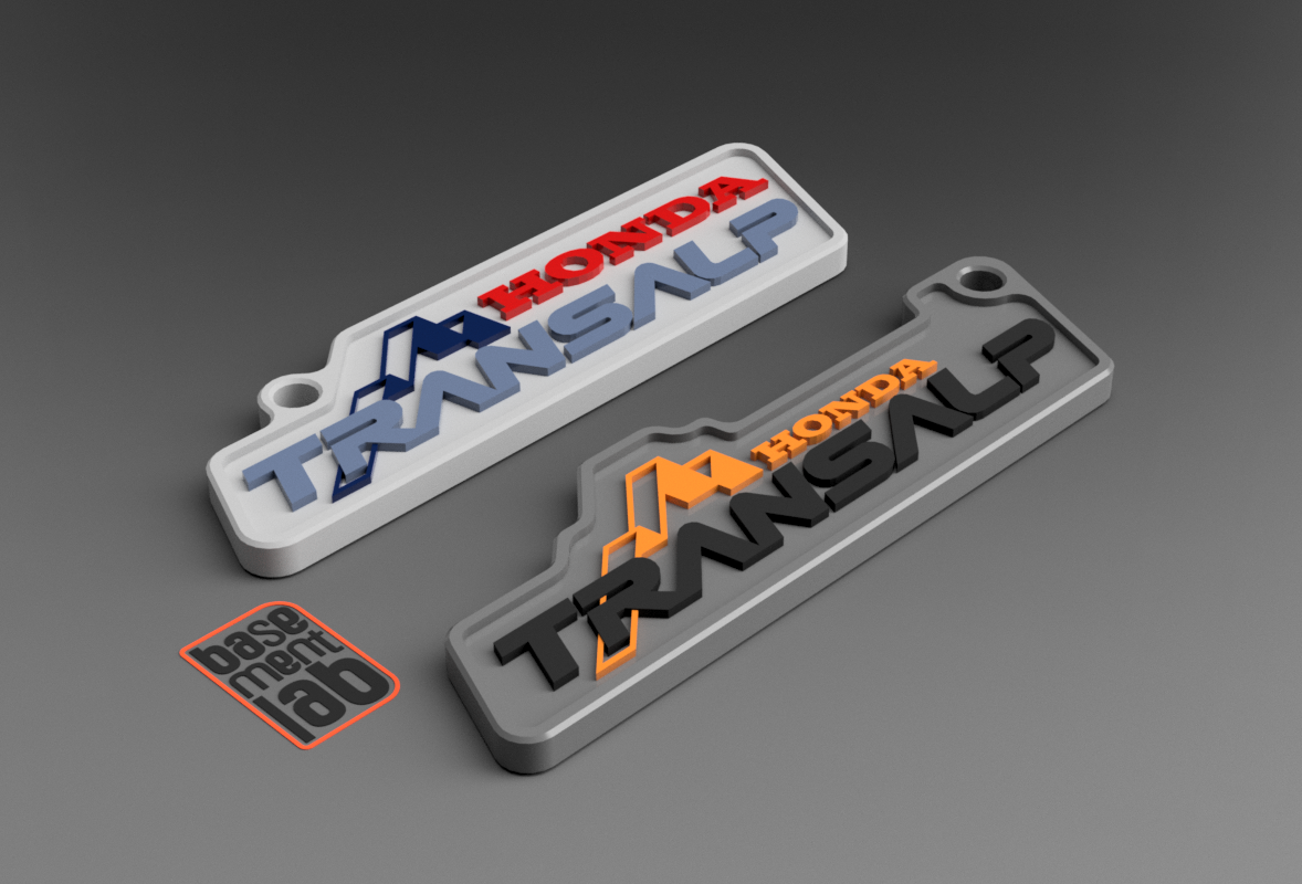 Honda TransAlp - Keychain - Portachiavi - Porte Clès - 钥匙链 - llavero - Schlüsselanhänger
