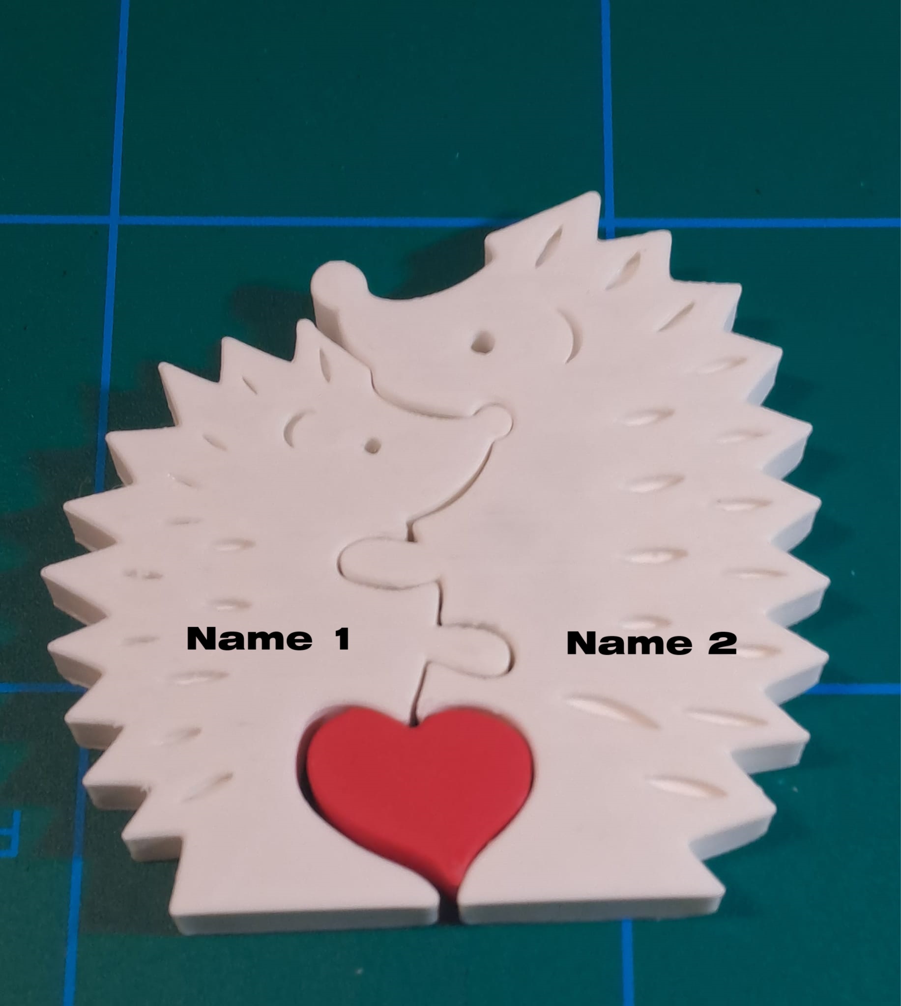 Valentine's Day - Two Hedgehog