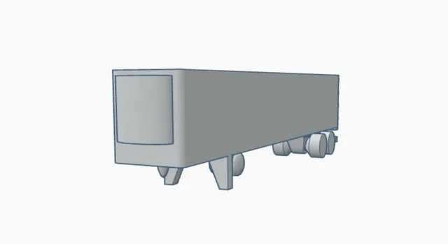 Mini 53 Feet Reefer B Trailer