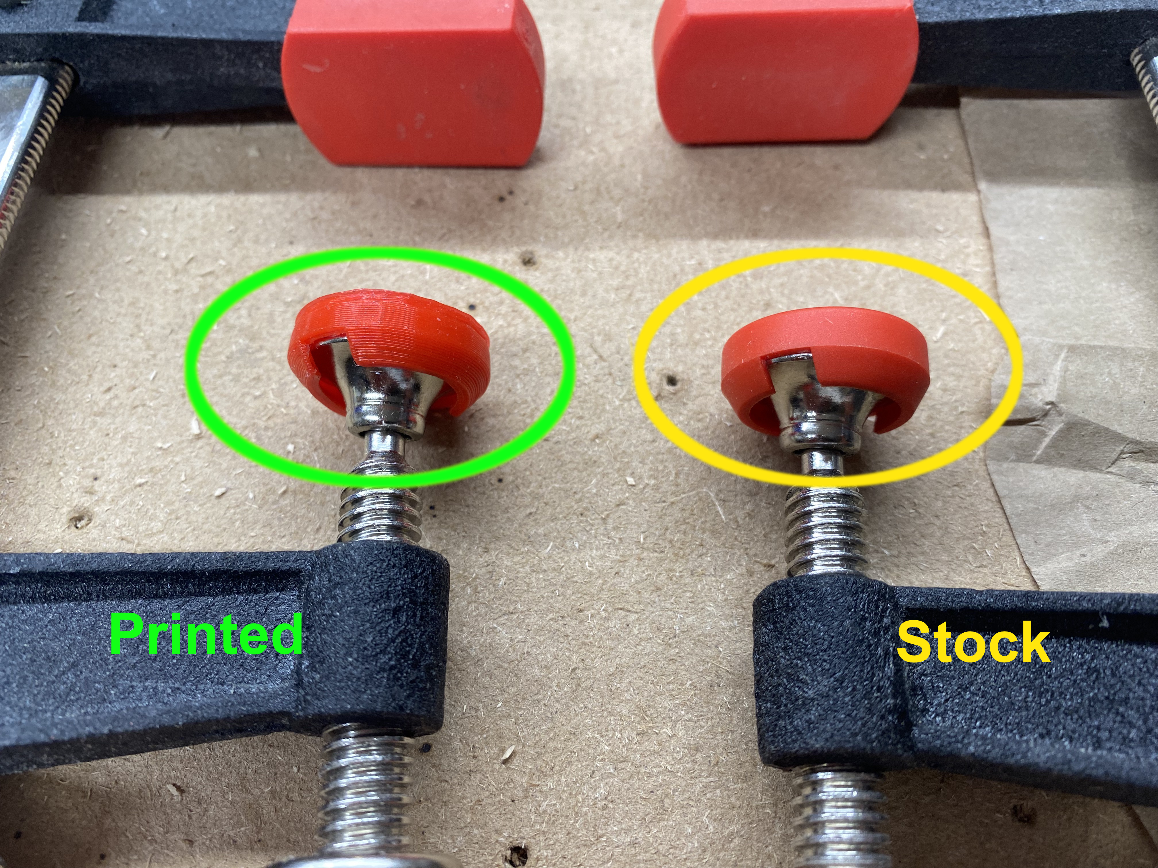 Clamp Pad - TPU round pad for Bessie Quick Release Bar Clamp
