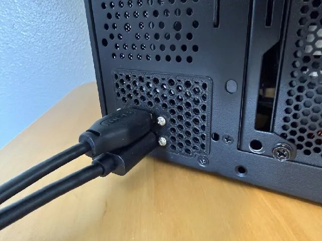 SSUPD Meshroom S V2 Sandwich Display Bracket (High GPU Position)