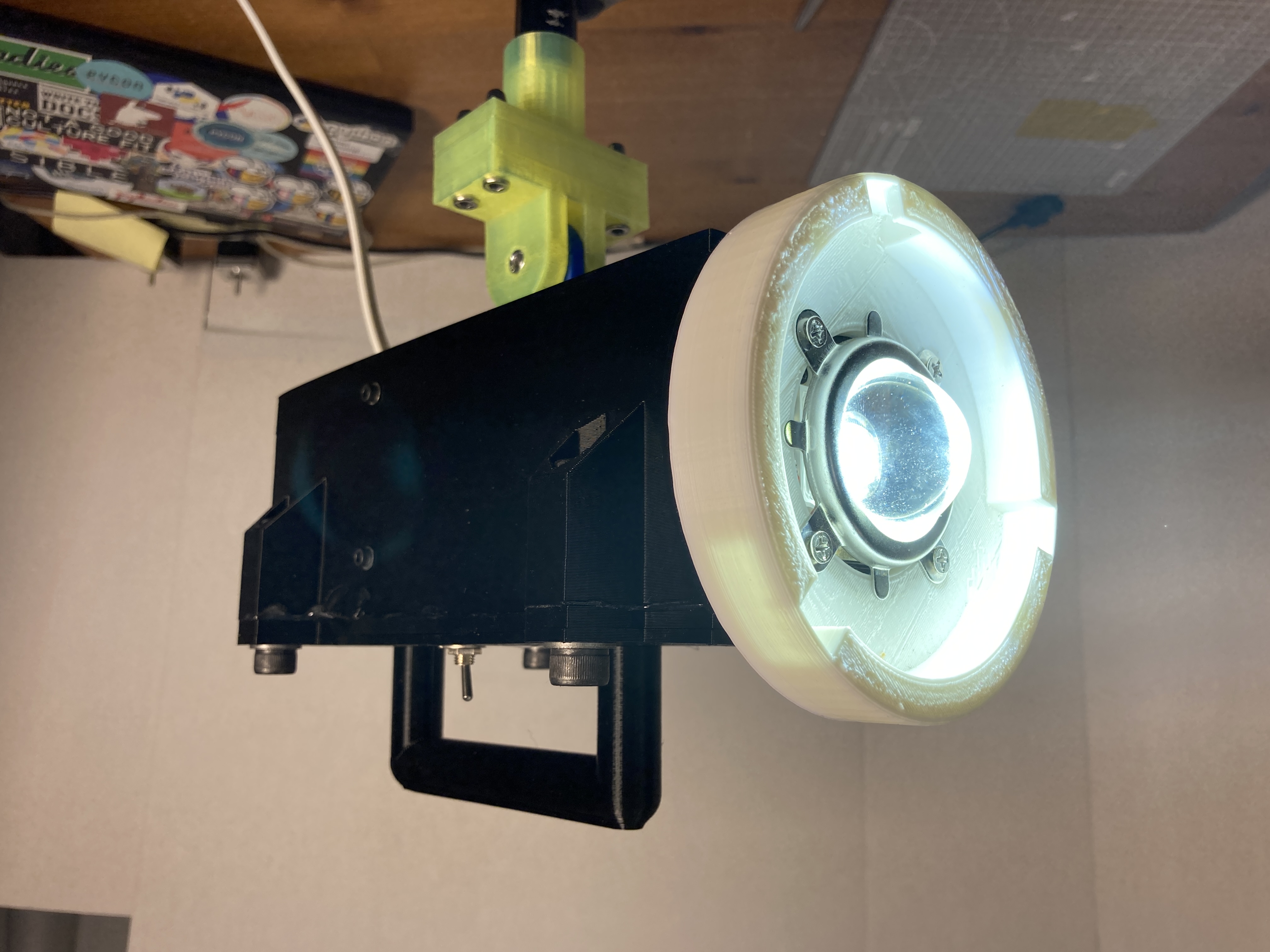 DIY 100w LED COB video light / spotlight