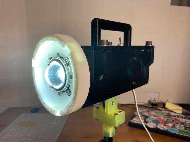 DIY 100w LED COB video light / spotlight