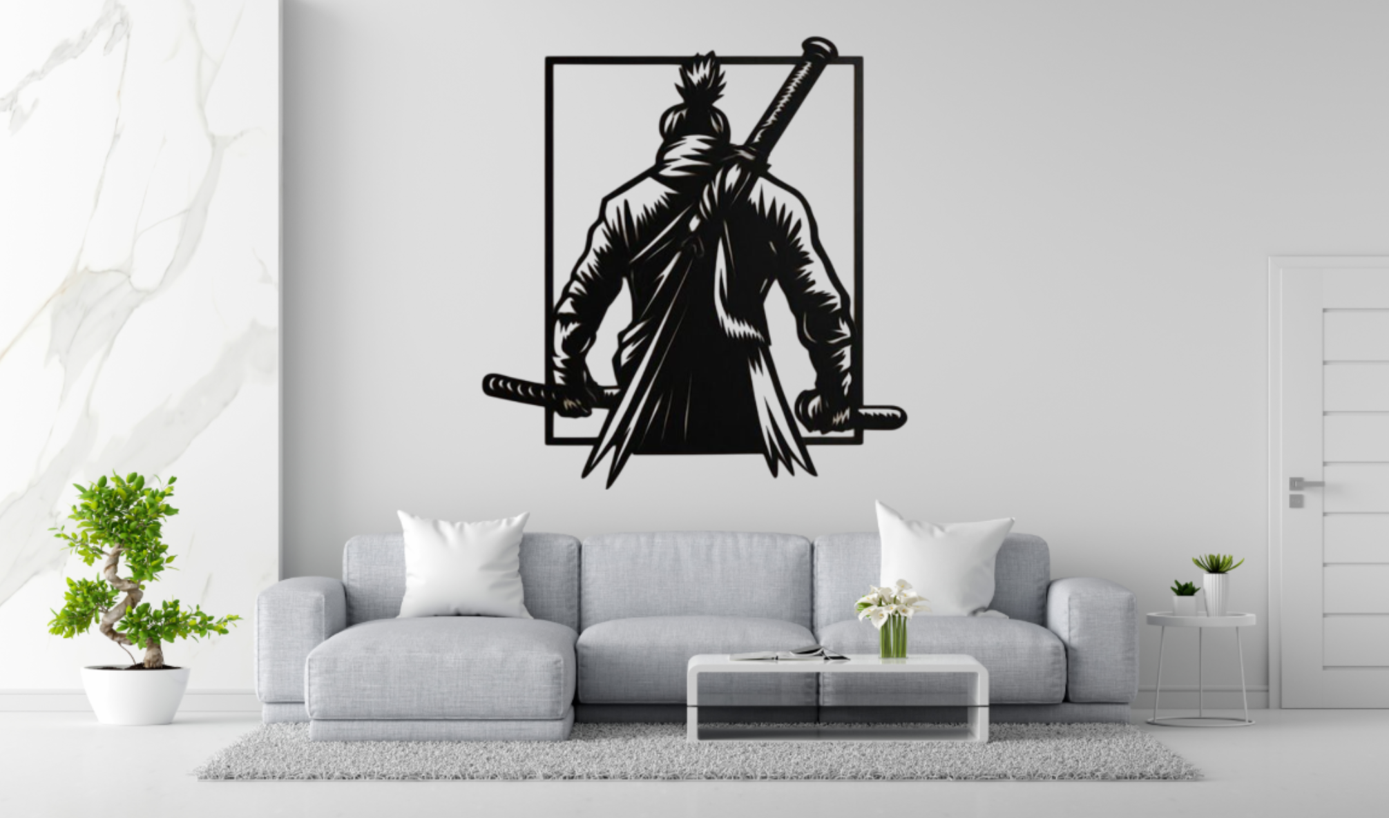 WallArt Samurai Japan Warrior 007