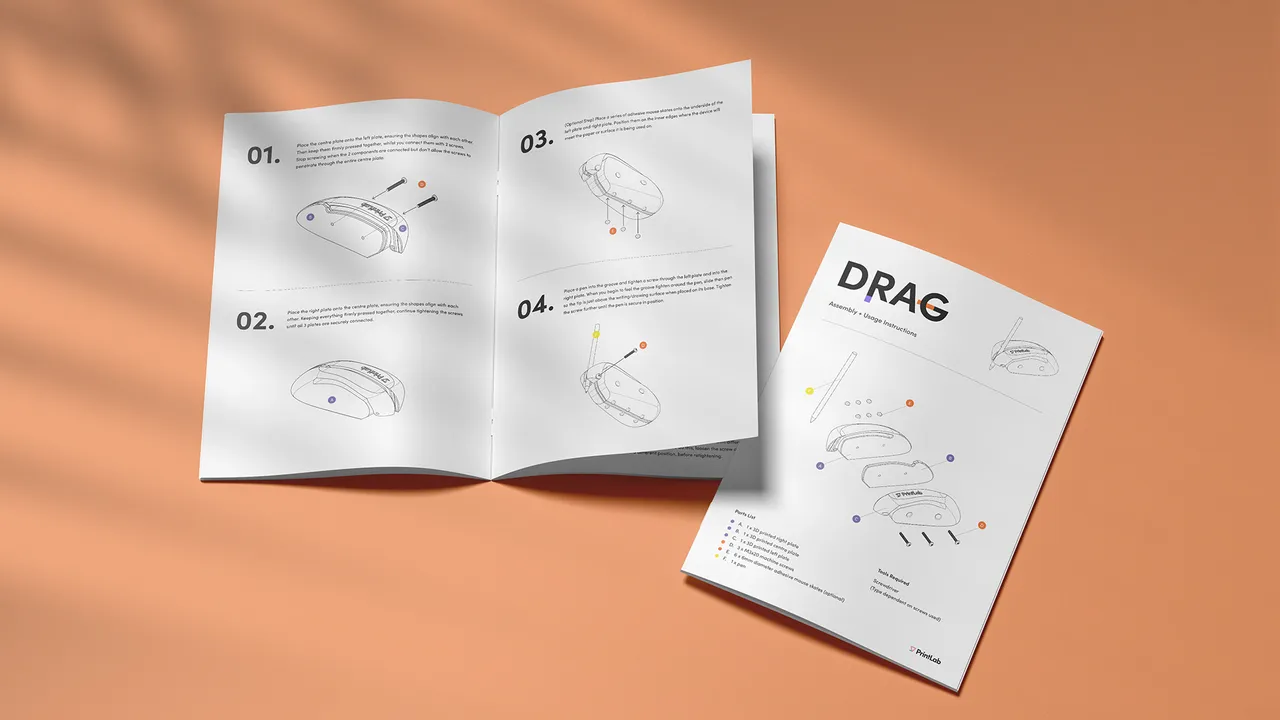 DRAG | Assistive Writing and Drawing Device by PrintLab | Download free ...