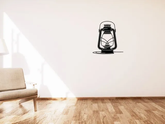 Camping Lantern / Kempingová lucerna wall decoration