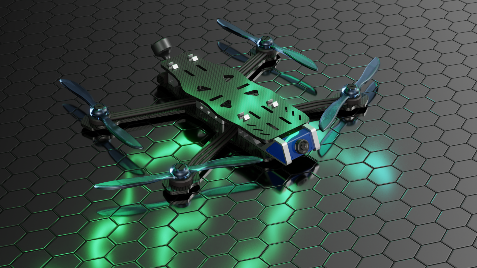 FPV DRONE -MODEL KIT (NO SUPPORTS!)