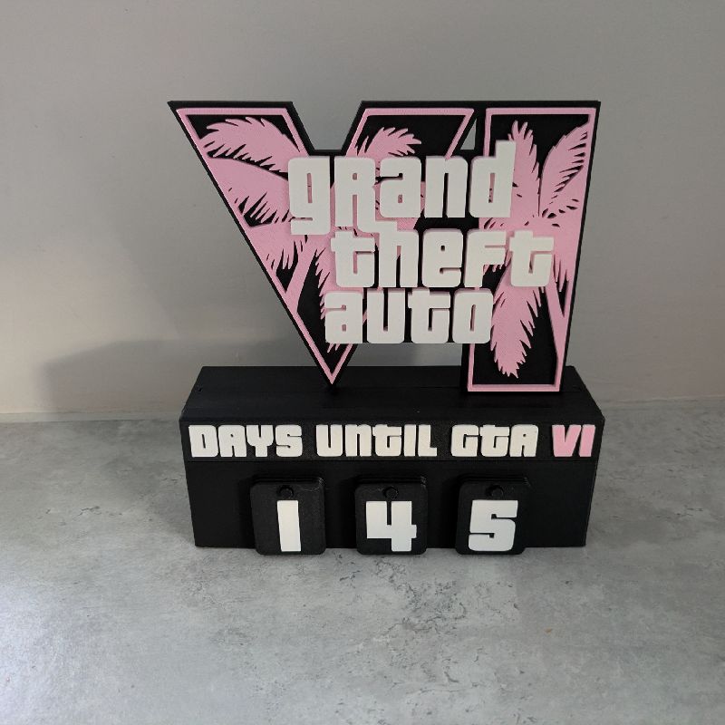 Days until GTA 6 (VI) countdown + standalone stand by MustArt ...