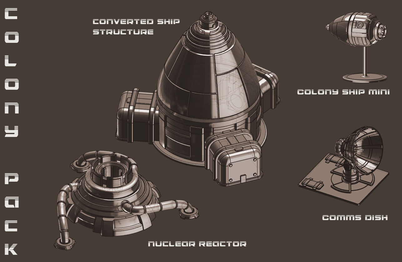 GALACTIC PIONEER COLONY PACK BUNDLE