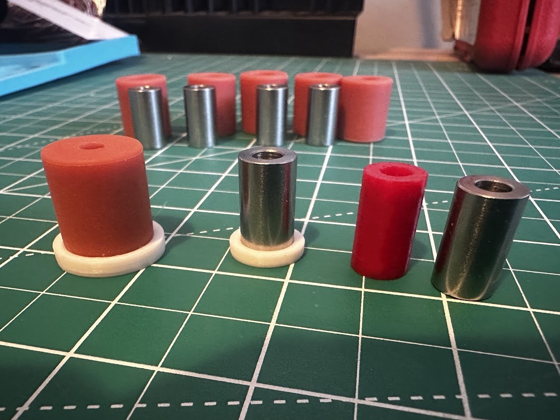 Anycubic Silicone Mod & Bed Spacer Mod , Parametric Shims and Spacers