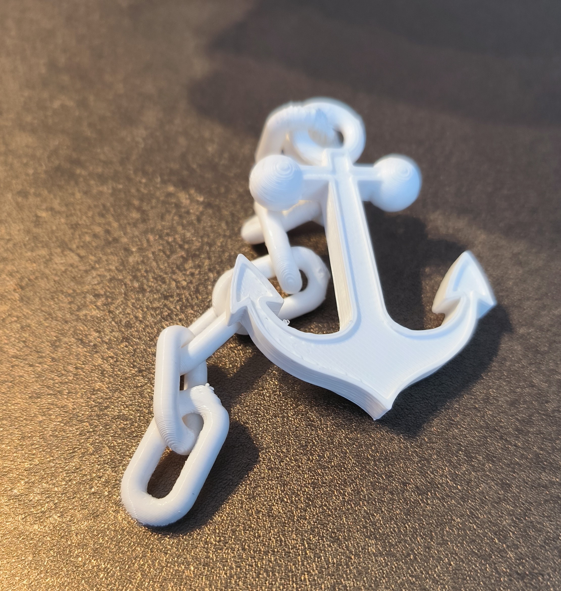 Ancre et chaîne déco aquarium/ Anchor with chain