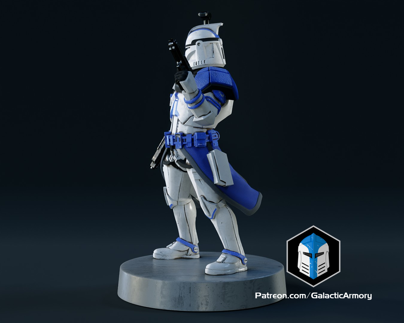 Clone Trooper Figurine - Officer by Galactic Armory | Download free STL  model | Printables.com