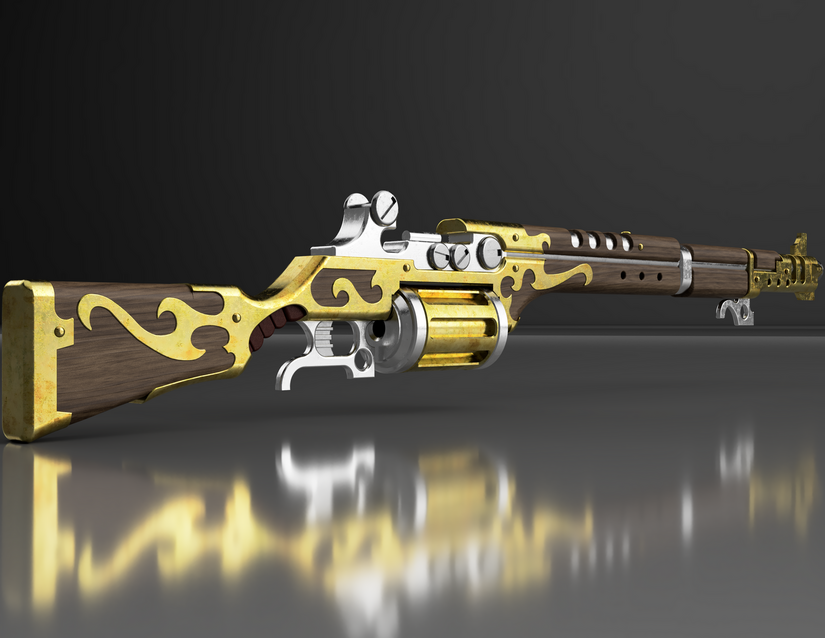 Warhammer 40k Galvanic rifle by Kiwis Cant Fly Download free STL