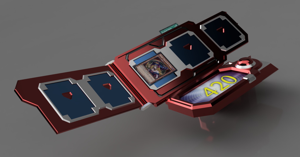 Yu-Gi-Oh - Zexel Duel Disk (Dpad) by Kiwis Cant Fly | Download 