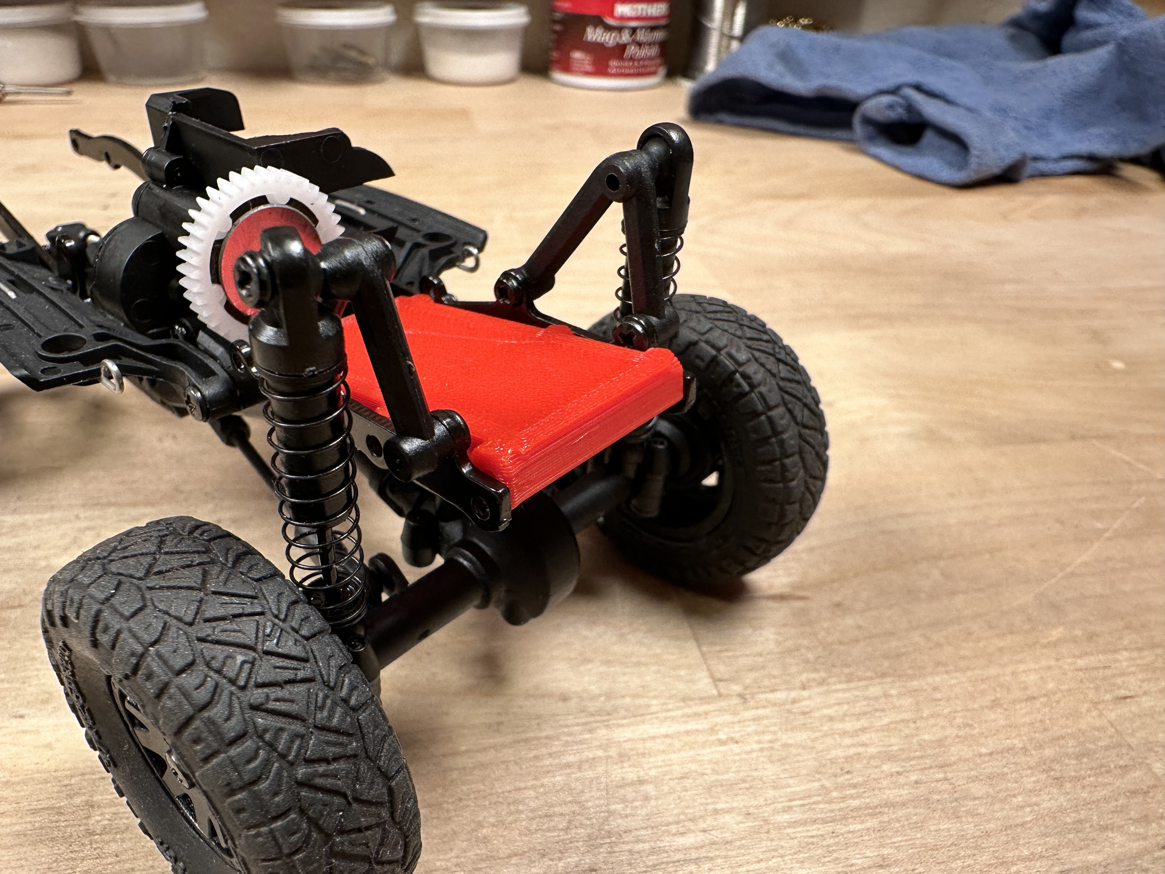 Mini-Z 4x4 Red Spider Rear Radio Tray