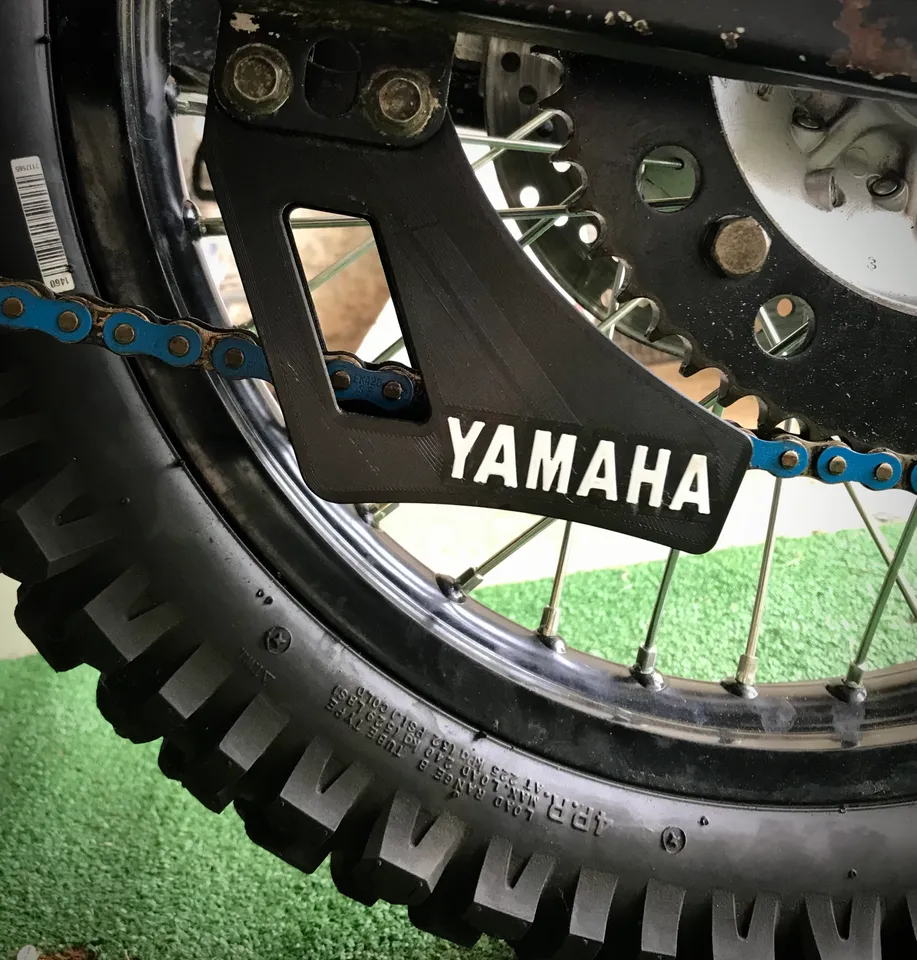 CHAIN GUIDE YAMAHA DTR 125 by CNCoperator | Download free STL model ...