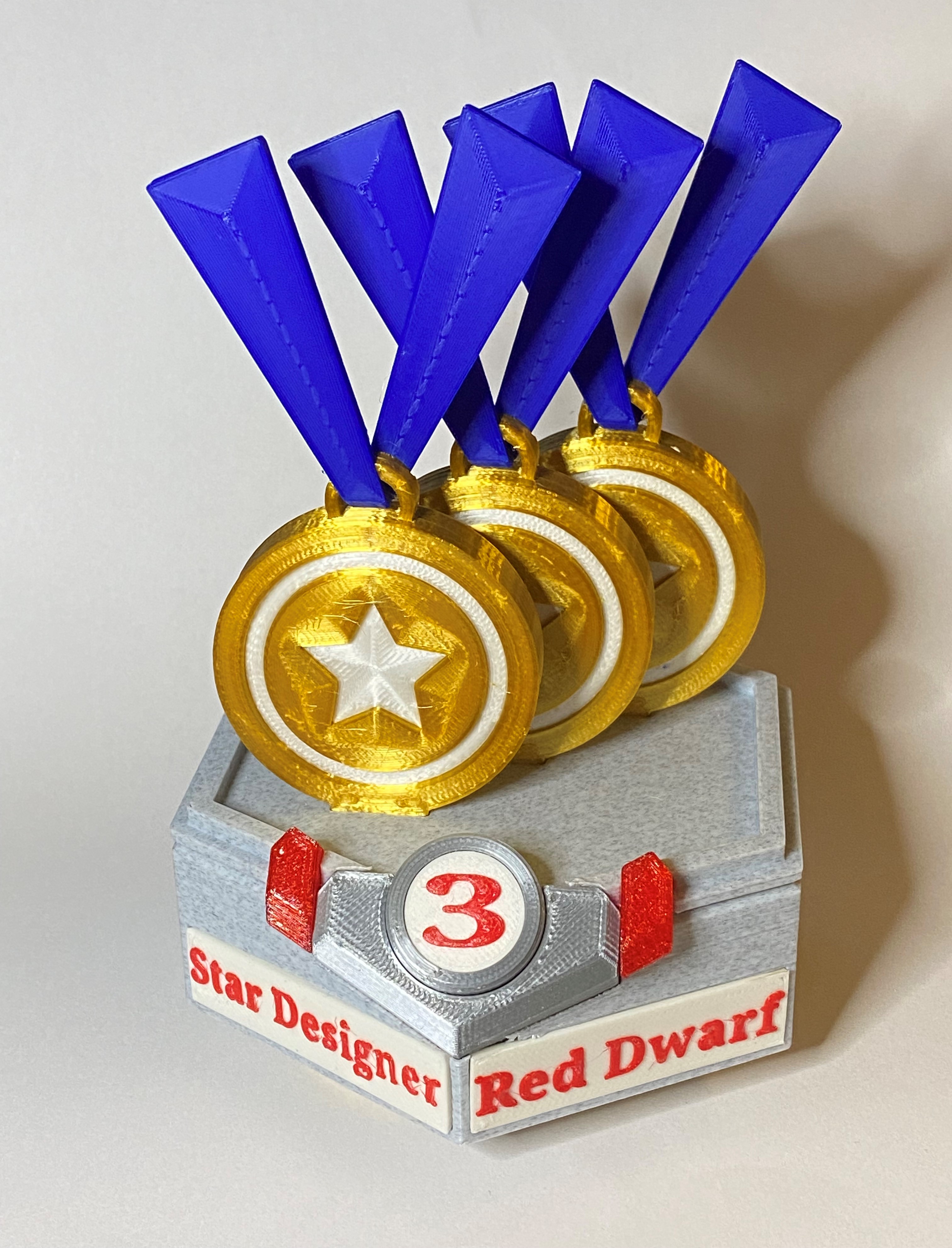 Star-Designer Award #3: Red Dwarf (this model is allowed!)