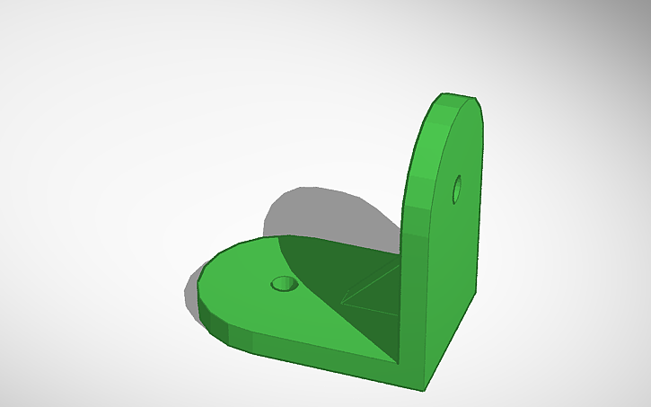 Miniatura 2 do modelo 3D dead simple corner bracket