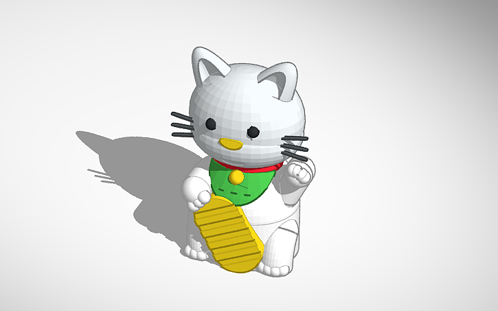 Colored cat