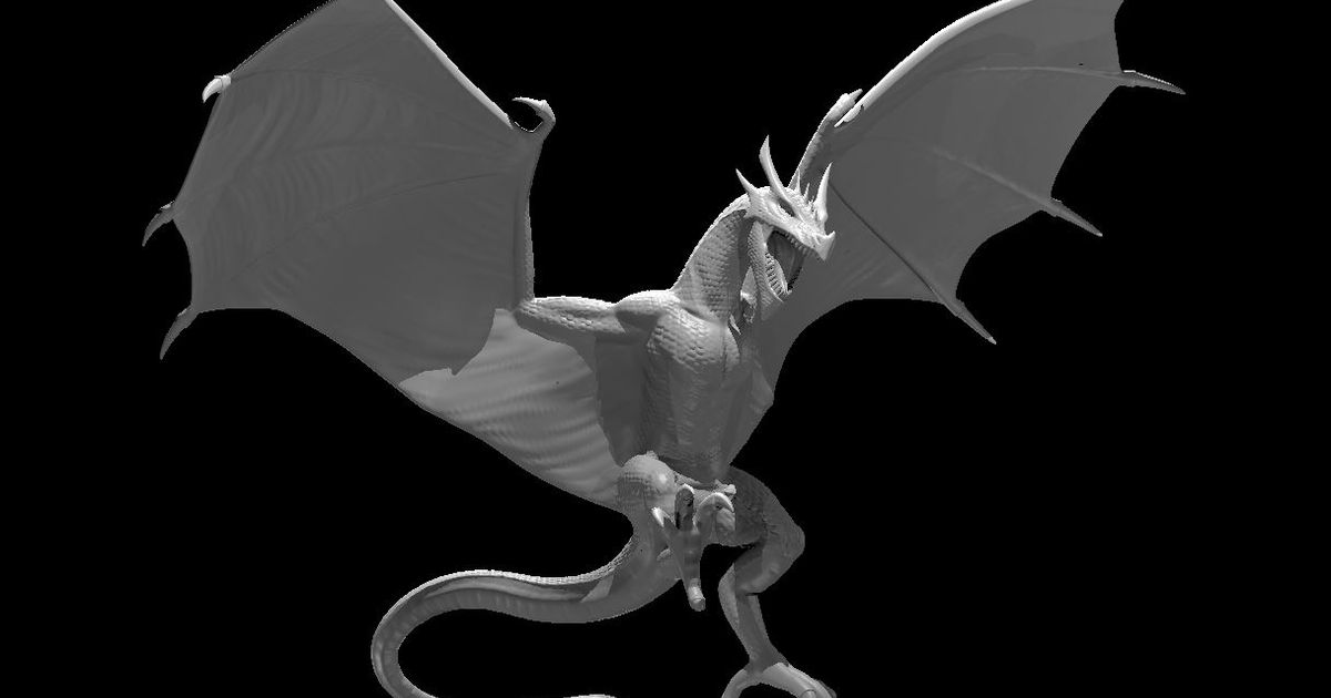 Crimson Drake By Mz4250 Download Free Stl Model