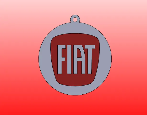 Fiat key holder