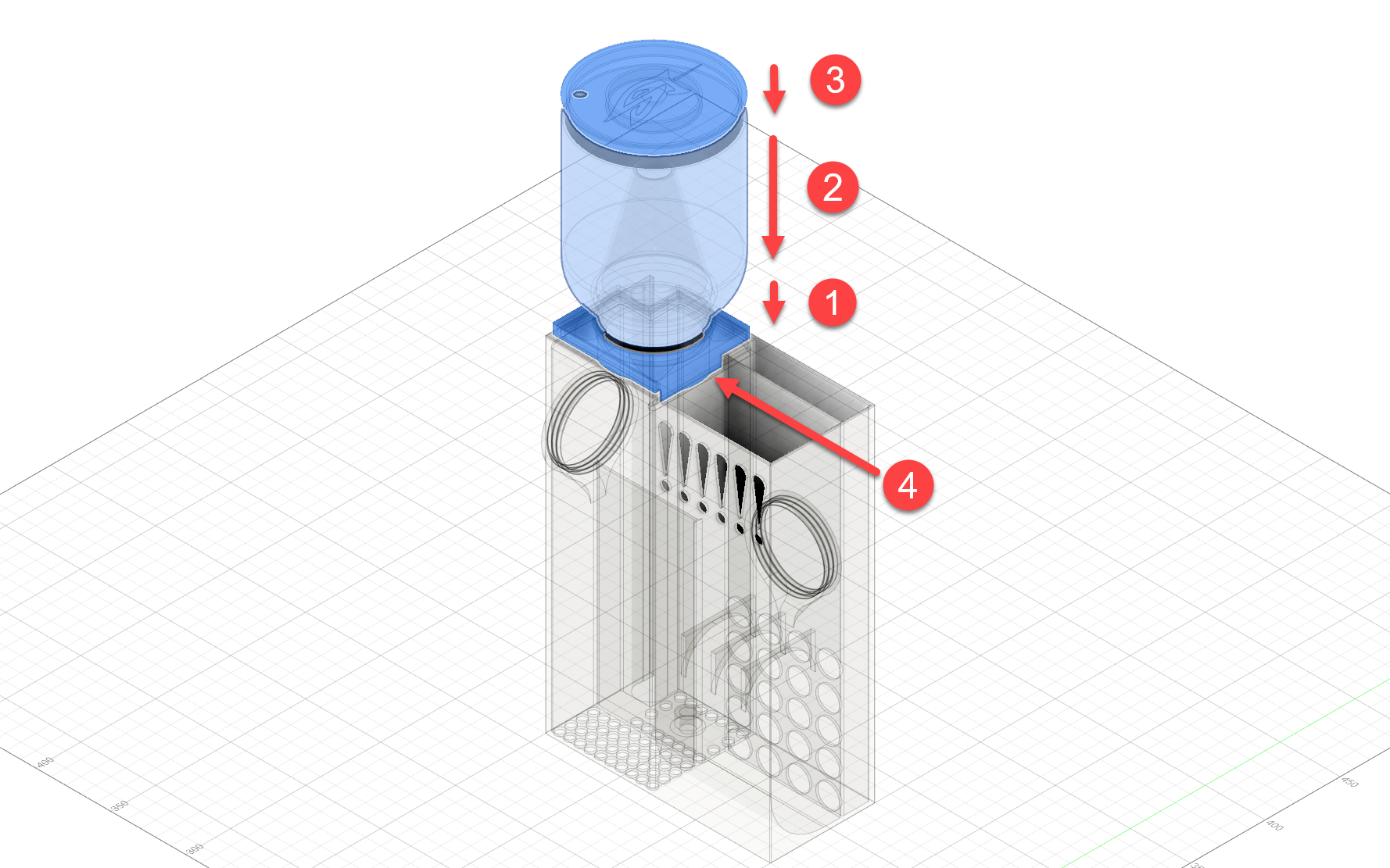 Protein & Surface skimmer for aquariums by Baeoniq, Download free STL  model