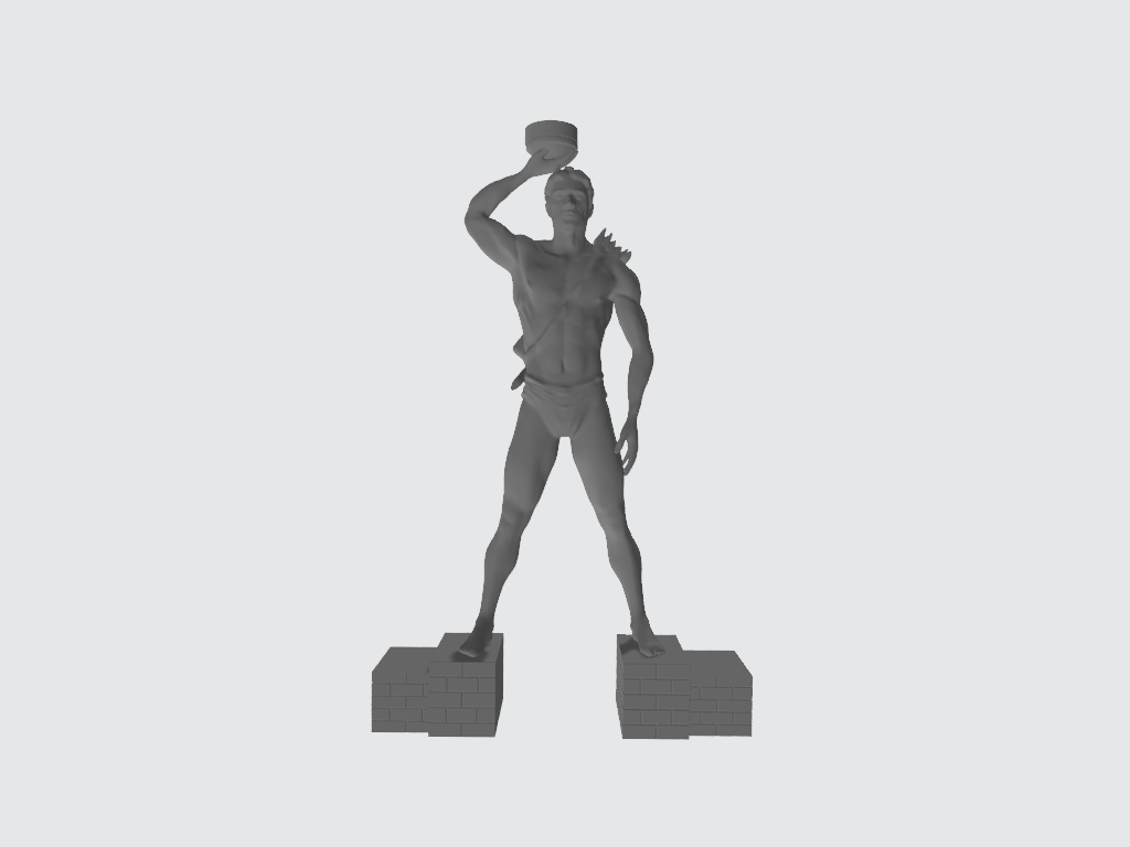 Colossus of Rhodes lamp!