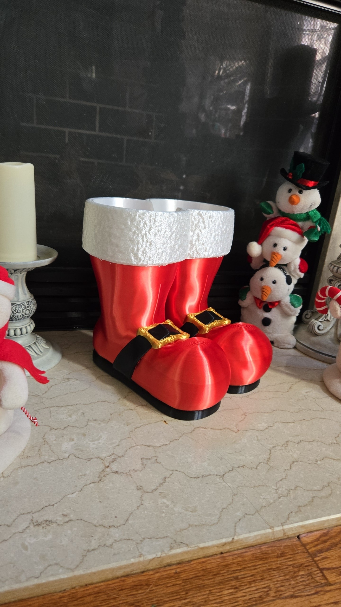 Santa Boots - Pair