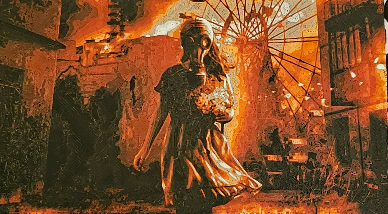 Chernobyl Diorama " Filament Painting"