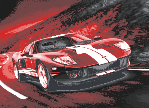 GT40 "Filament Painting"